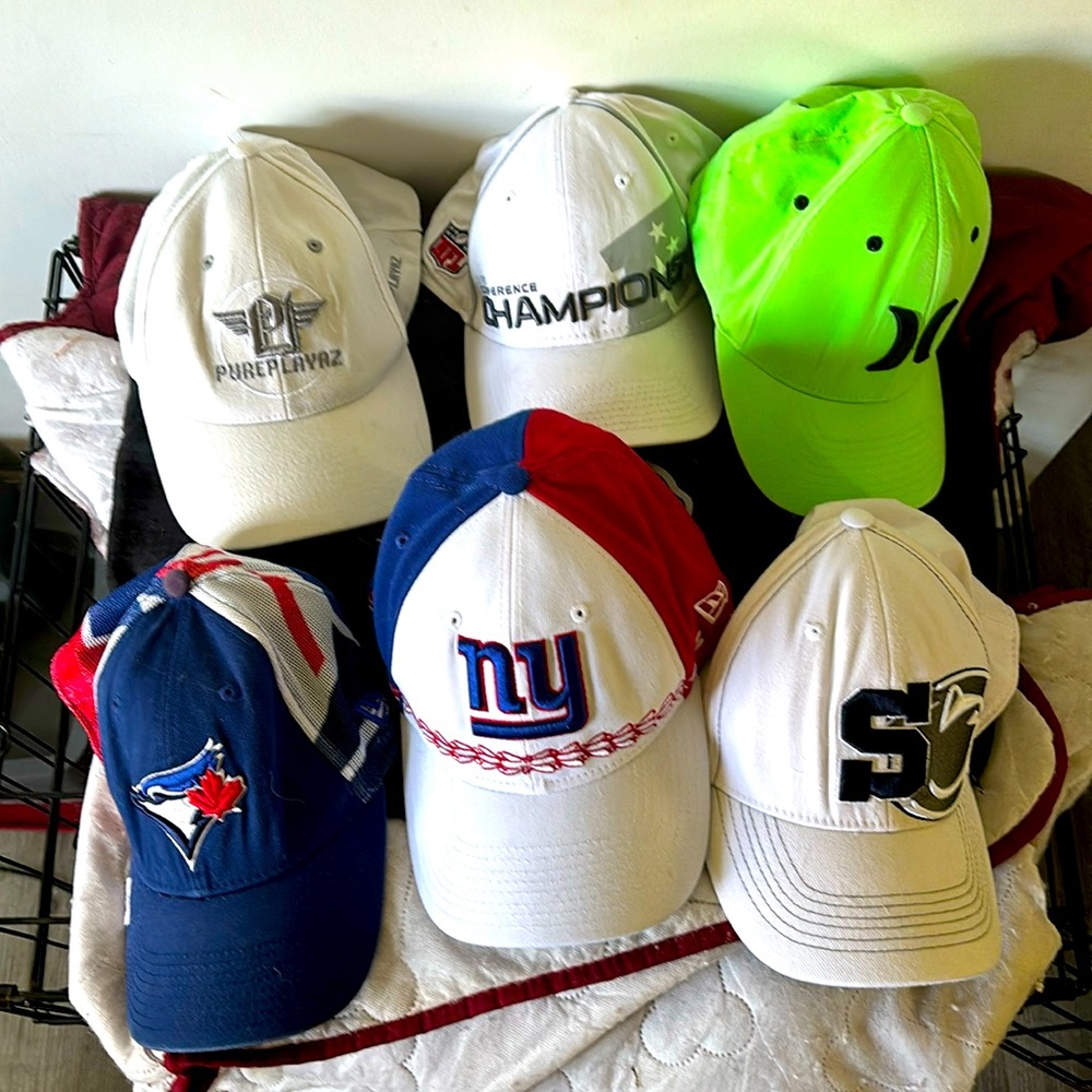 6 full back hats